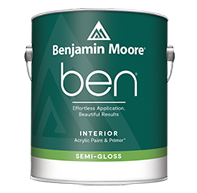 ben Waterborne Interior Paint- Semi-Gloss N627